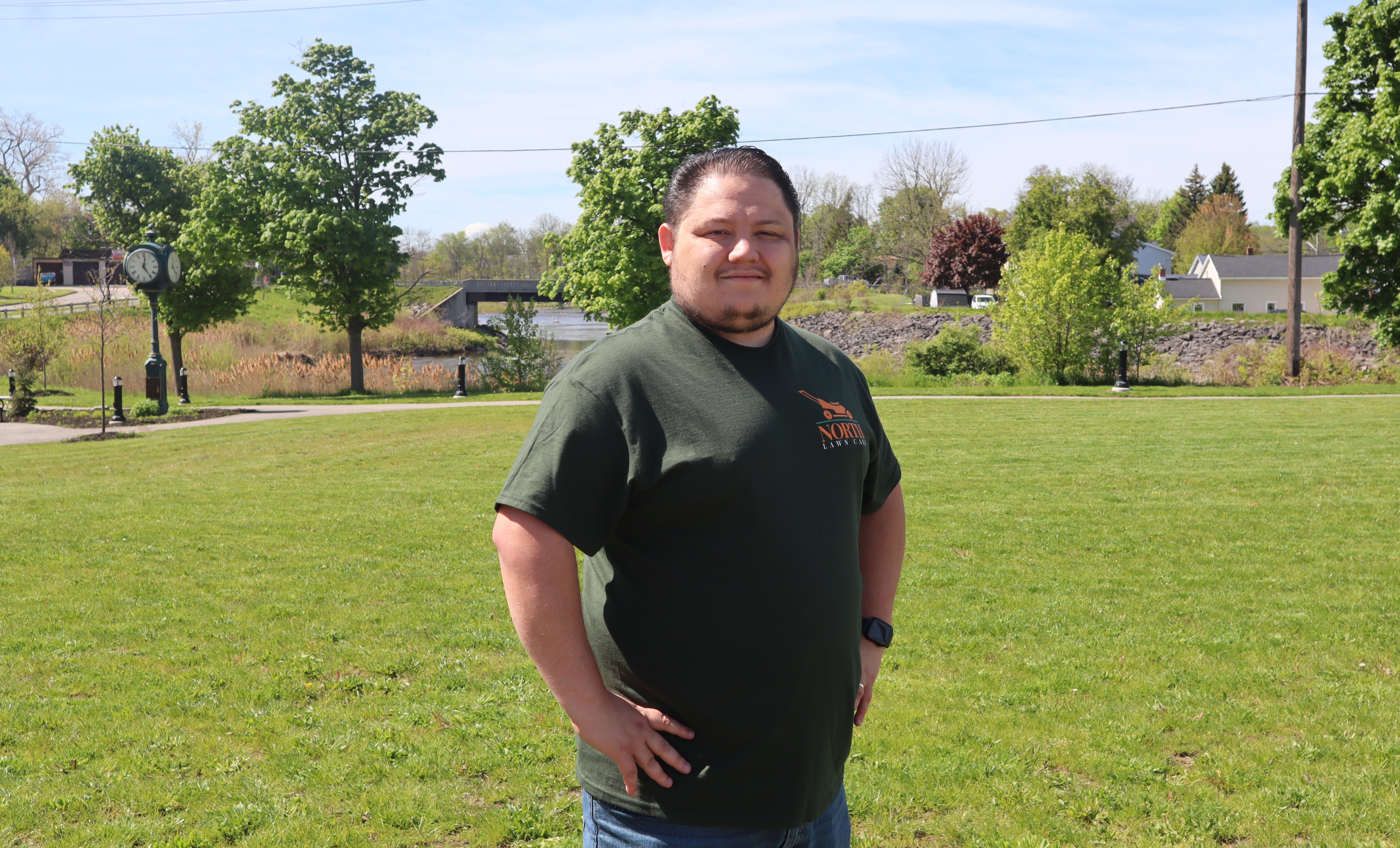 Travus Angel Gonzalez, CEO of North Lawn Care